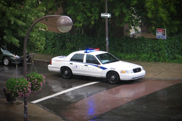 ניידת משטרה בקוויבק (צילום: Bouchecl  ויקימדיה)