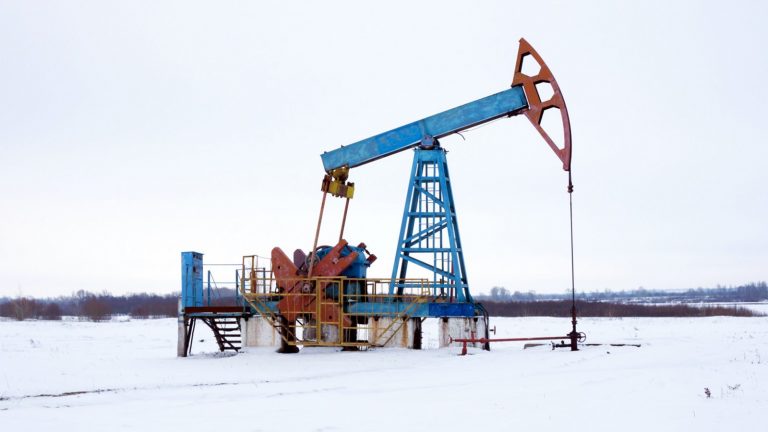 Oil drilling rig in Russia. Political considerations will further shape trade policy (Photo illustration: Shutterstock)