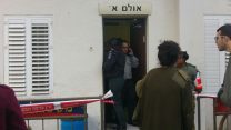 האולם בו הוקראה הכרעת הדין. (צילום: דבר ראשון)