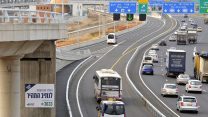 הנתיב המהיר בכביש 1 (צילום ארכיון: יוסי זליגר / פלאש 90).