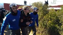 פינוי בית הכנסת (צילום: דבר ראשון).