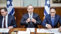 רה״מ בנימין נתניהו בישיבת הממשלה,ארכיון (צילום: אמיל סלמן / פלאש 90).