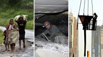 עובדים מסביב לעולם (צילום: AP Photo / Shutterstock).