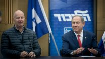 נתניהו והנגבי (צילום ארכיון: יונתן זינדל  פלאש90)