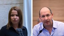 אבי ניסנקורן ושלי יחימוביץ' (צילום: יונתן זינדל \ פלאש90)