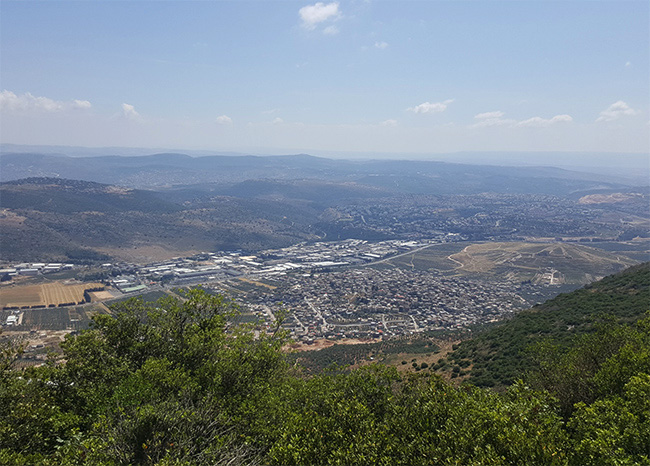 נוף הגליל (צילום: יואב אבניון / מתוך האתר: Yoaview).