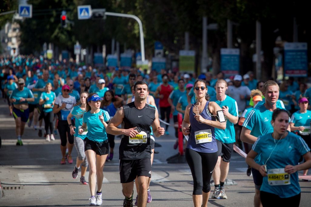 מרתון תל אביב 2017 (צילום: מריים אלטשר / פלאש 90).