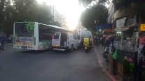 זירת הפיגוע בפתח תקווה. צילום: דוברות מד"א