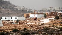 מאחז סמוך לביר-זית ביהודה ושומרון (צילום ארכיון: איסאם רימווי/פלאש90)