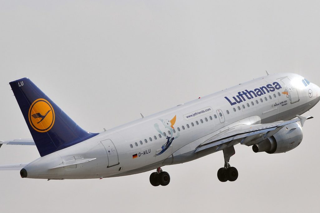 מטוס לופטהנזה. הטייסים מסרבים להטיס את "טיסות הגירוש" (צילום: Vytautas Kielaitis / Shutterstock.com).