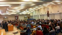 כנס חירום ארצי של העוזרים המשפטיים בבית ההסתדרות (צילום: דוברות ההסתדרות).
