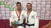 הג'ודוקאים ברוך שמאילוב וטל פליקר (צילום: איגוד הג'ודו).