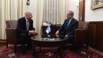 ראש הממשלה בנימין נתניהו נפגש עם ג'ייסון גרינבלט, שליחו המיוחד של הנשיא האמריקני דונלד טראמפ לענייני משא ומתן בינלאומי,
 מרץ 2017. (צילום: קובי גדעון/ לע"מ)