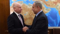 ראש הממשלה בנימין נתניהו נפגש עם ג'ייסון גרינבלט, שליחו המיוחד של הנשיא האמריקני דונלד טראמפ לענייני משא ומתן בינלאומי (צילום: קובי גדעון/ לע"מ)