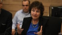 נגידת בנק ישראל, קרנית פלוג, בוועדת הכספים, מרץ 2017 (באדיבות דוברות הכנסת, יצחק הררי).