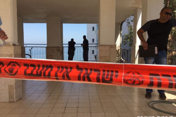 זירת רצח (צילום אילוסטרציה: דוברות המשטרה)