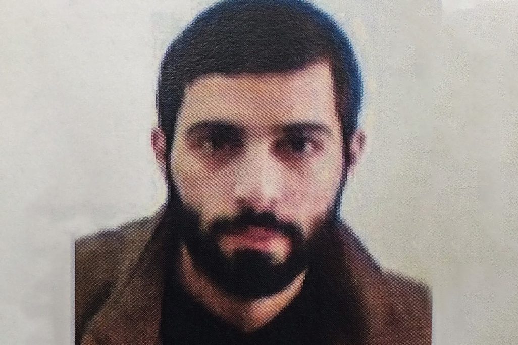 פעיל חמאס, נזאר יוסף קזמאר, שנעצר ע"י השב"כ (תקשורת שב"כ).