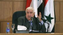 וואליד מועלם, שר החוץ הסורי (צילום: SANA via AP).