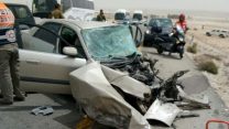 זירת תאונה סמוך לצומת טללים (צילום: תיעוד מבצעי מדא).