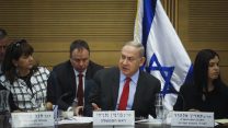 ראש הממשלה נתניהו בוועדה לביקורת המדינה בדיון על דוח המבקר שעסק באיום המנהרות - לפני ובעת מבצע 'צוק איתן' (צילום: הדס פרוש / פלאש90)