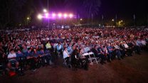 טקס לצין יום הזיכרון לשואה והגבורה ביד מרדכי 2016 (צילום: פלאש 90)