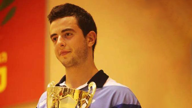 אלעד קופרברג (צילום: איגוד טניס השולחן בישראל).