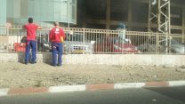 שריפה בסינמה סיטי. צילום: דוברות משטרה