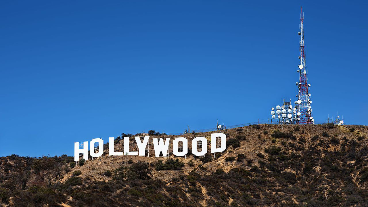 The famous Hollywood sign in California (Photo: Thomas Wolf, www.foto-tw.de).