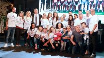 חגיגות האליפות על בימת העצמאות בעיר קרית גת (צילום: דניאל יחזקאל, מ.ס קרית גת - העמוד הרשמי)