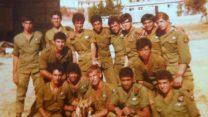 הפלוגה לפני אסון הנ"ד (צילום: דוד פרץ).