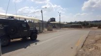 בית הדין הצבאי בשומרון (צילום: דוברות המשטרה).