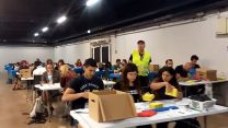 מרכז ספירת הקולות בגני התערוכה (צילום: קרן שמש).