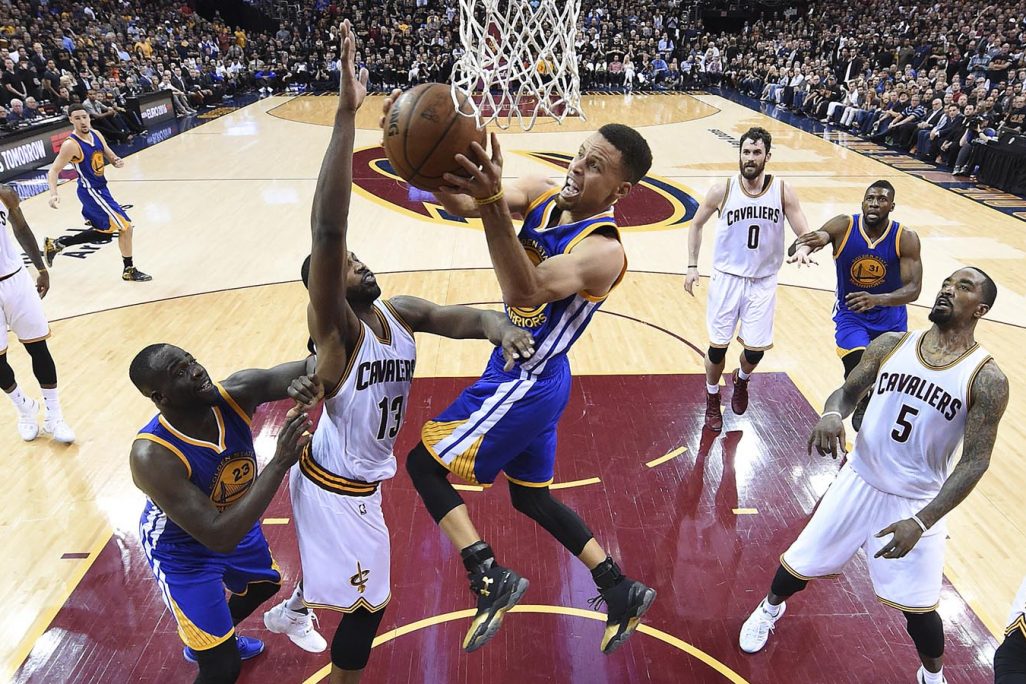 2016 גמר ה-NBA. 
(Bob Donnan/Pool Photo via AP)