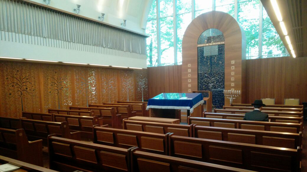 בית הכנסת באסטוניה (צילום: אוריאל לוי).