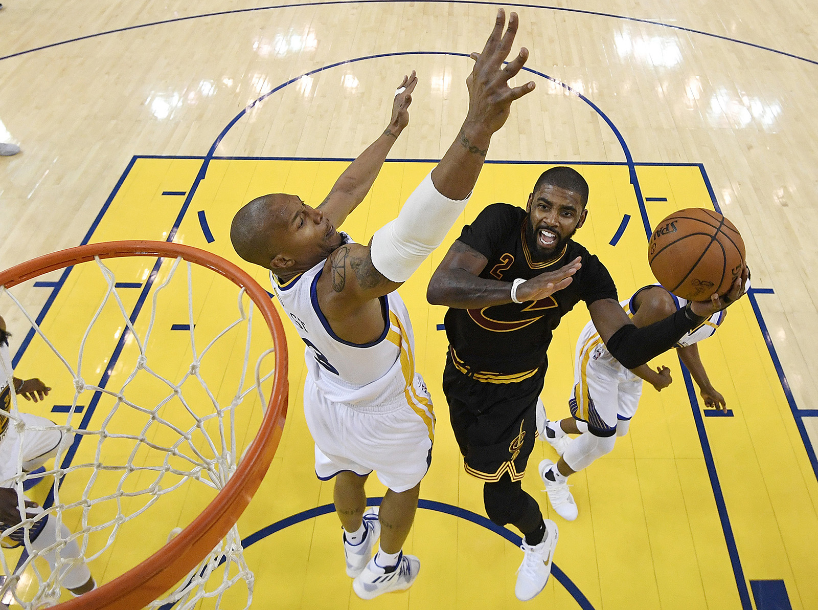משחק ה-NBA &#8211; קליבלנד נגד סן-פרנסיסקו (צילום: Kyle Terada/Pool Photo via AP)