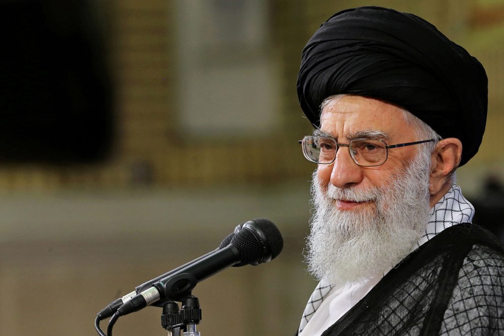 המנהיג הרוחני של איראן, עלי ח'מינאי (צילום: Office of the Iranian Supreme Leader via AP)