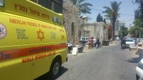 האירוע ברמלה  (צילום: תיעוד מבצעי מד"א)