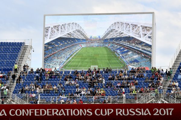 אליפות הקונפדרציה בכדורגל ברוסיה (צילום: AP Photo/Martin Meissner)