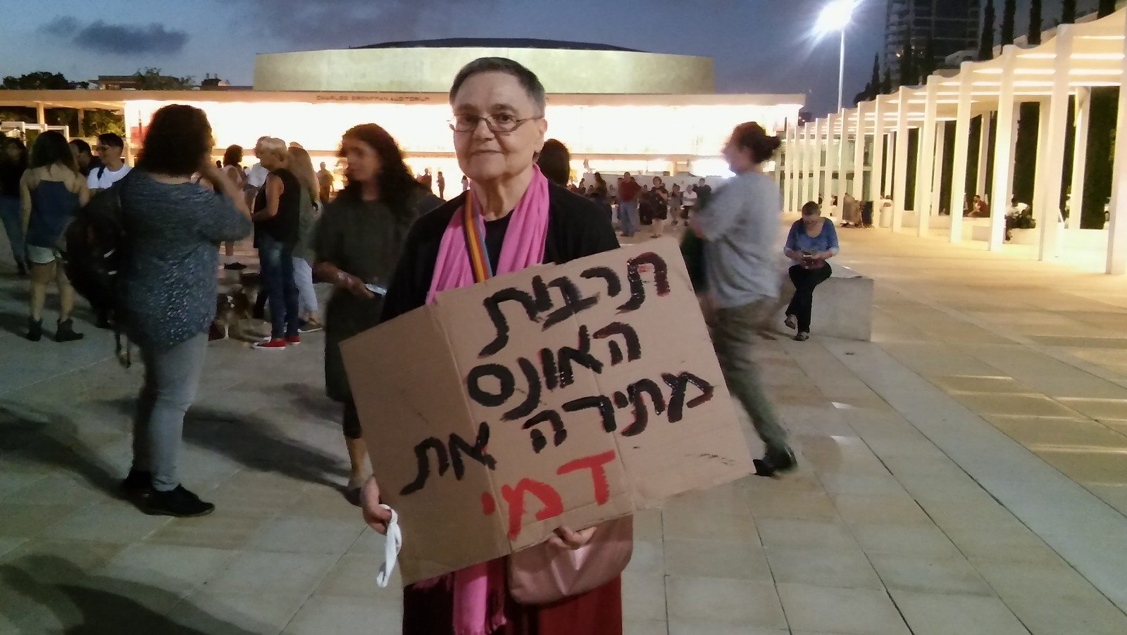 אסתר עילם, פעילה פמיניסטית (צילום: יהל פרג')