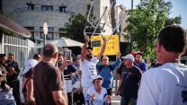 משמרת מחאה של מאבק הנכים מול בית ראש הממשלה. תמונת ארכיון, למצולמים אין קשר לכתבה (צילום: דוד טברסקי).