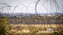 רצועת עזה מבעד לגדר הגבול באזור נתיב העשרה, ארכיון. (צילום: דורון הורוביץ/ פלאש 90).