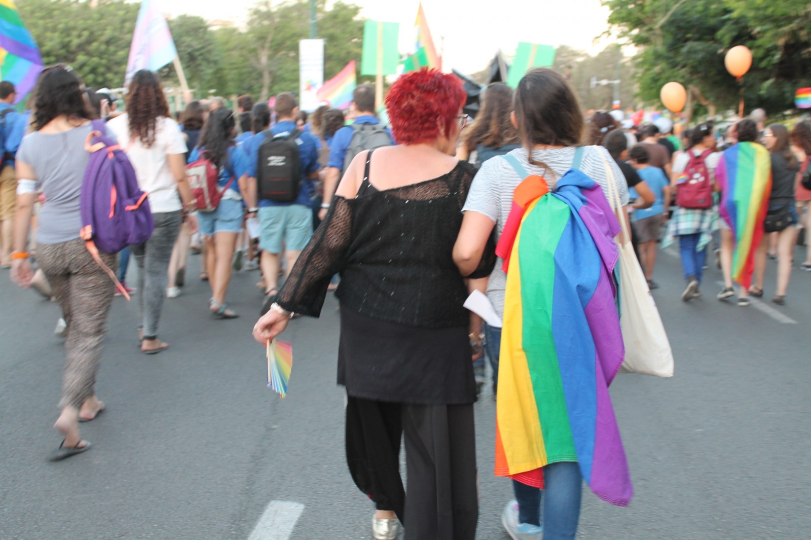 מצעד הגאווה בבאר שבע, 2017 (צילום: עדי פאול)