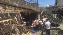 קריסת גג בגני תקווה. צילום: תיעוד מבצעי מד"א