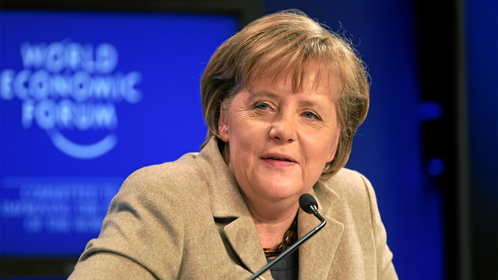 &quot;רואים את עזיבתה כמו פרידה מאם&quot;. קנצלרית גרמניה אנגלה מרקל (צילום: World Economic Forum / פליקר).