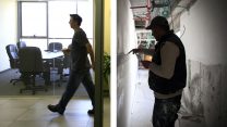 עובד בניין ומשרד הייטק (צילום ארכיון: נורה שבוסניק / נתי שבות / פלאש 90).