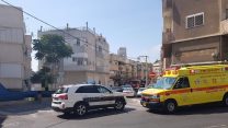 זירת הרצח בחיפה (צילום: דוברות מד"א).
