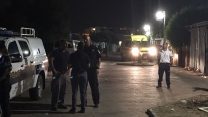 זירת הארוע בשדרות (צילום: דוברות המשטרה)