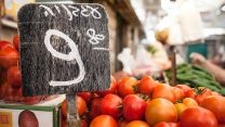 עגבניות בשוק. ארכיון (צילום: נועם מושקוביץ/ פלאש 90).