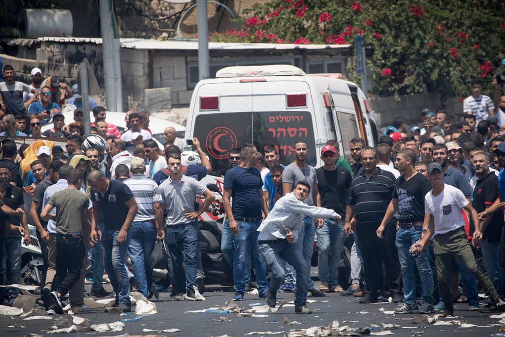 מהומות במזרח ירושלים. ארכיון (צילום: יונתן זינדל / פלאש90).