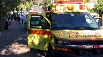 זירת הפגיעה בהולכת הרגל בקריית טבעון (דוברות מד"א)